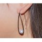 Leeyee Simple Fresh Water Pearl Stud Earring S925 Sliver Ear Ornament for Women Girls Gift Jewelry