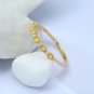 Leeyee 14K Gold Plated S925 Gem Stone Ring for Women Girls Custom Size Jewelry
