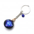Taurus Horoscope Zodiac Signs Glass Dome Keychains VTK0079