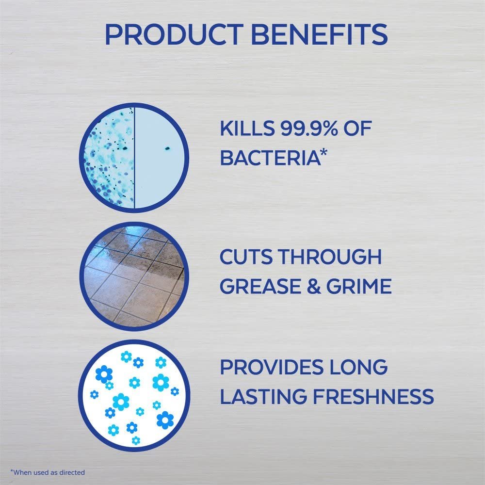 Lysol Clean & Fresh MultiSurface Cleaner, Lavender Orchid (40 Fl oz)