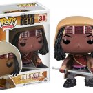 FUNKO VINYL POP #38 MICHONNE THE WALKING DEAD FIGURE