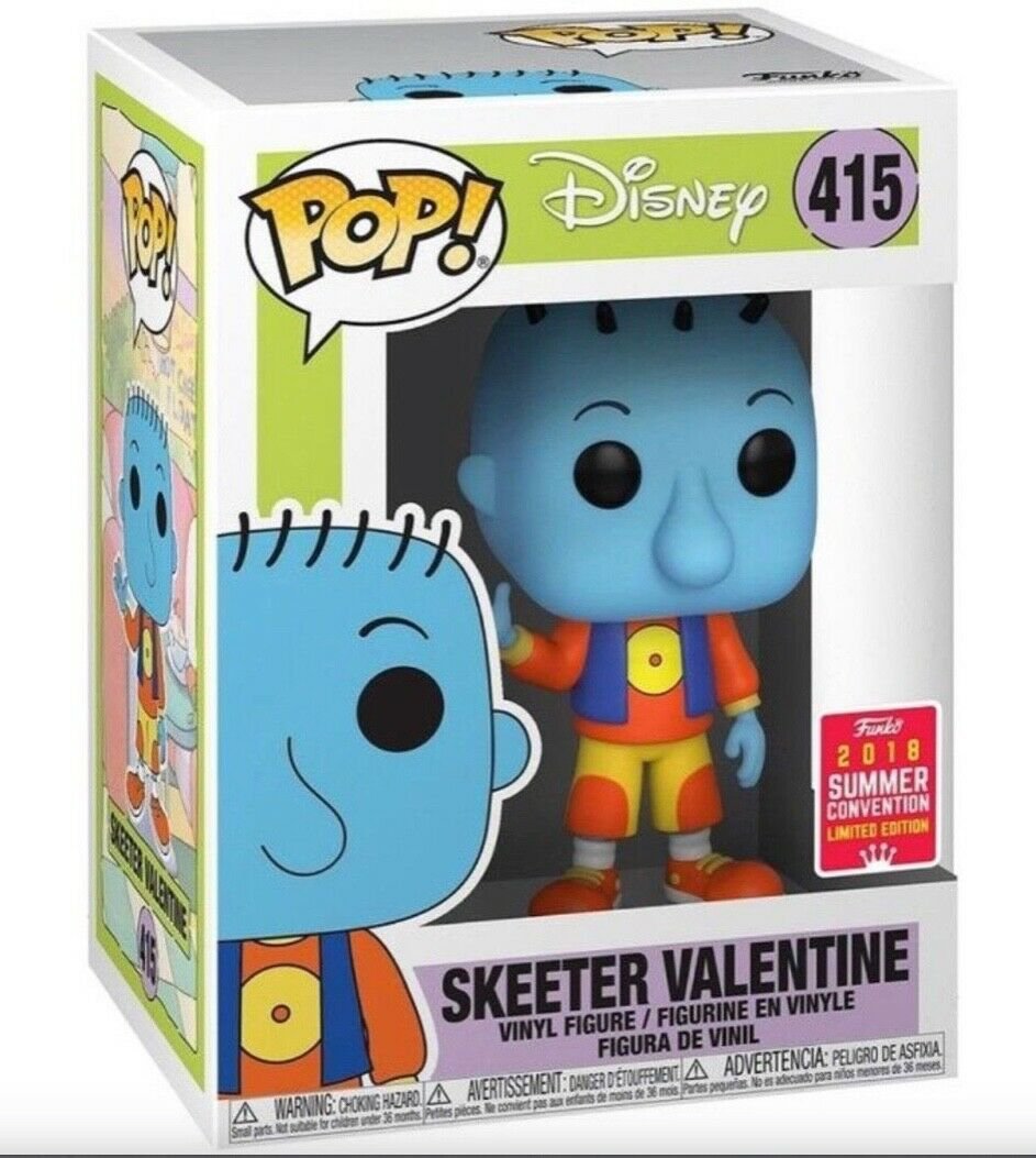 Doug Funko POP! Disney Skeeter Valentine Exclusive Vinyl Figure #415