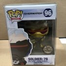 Funko Pop! Overwatch Soldier 76 #96 Gold Blizzard BlizzCon 2016 Exclusive