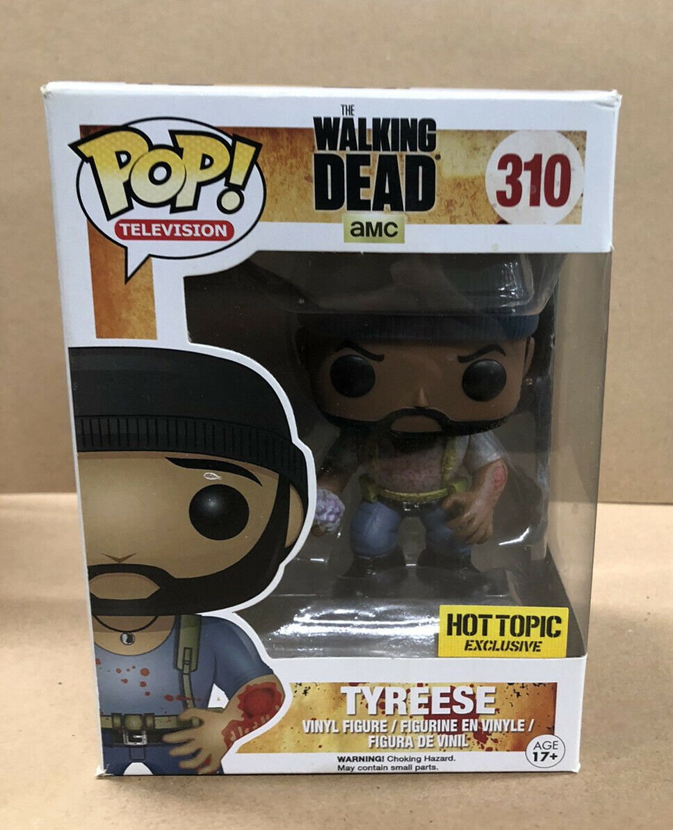 Funko POP! Television The Walking Dead TYREESE #310 HOT TOPIC EXCLUSIVE New NIB