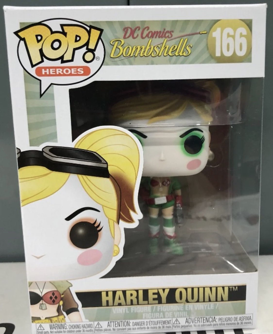 Funko Pop! DC Bombshells (Holiday) Harley Quinn #166 Mygeekbox Exclusive