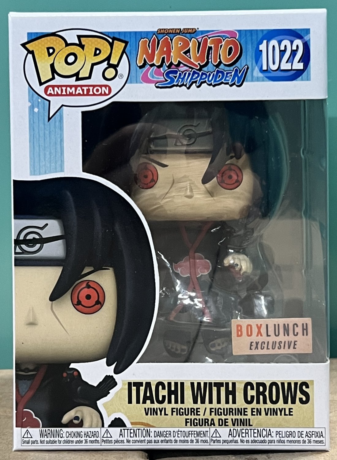 Funko Pop Naruto Itach with Crows 1022 special edition