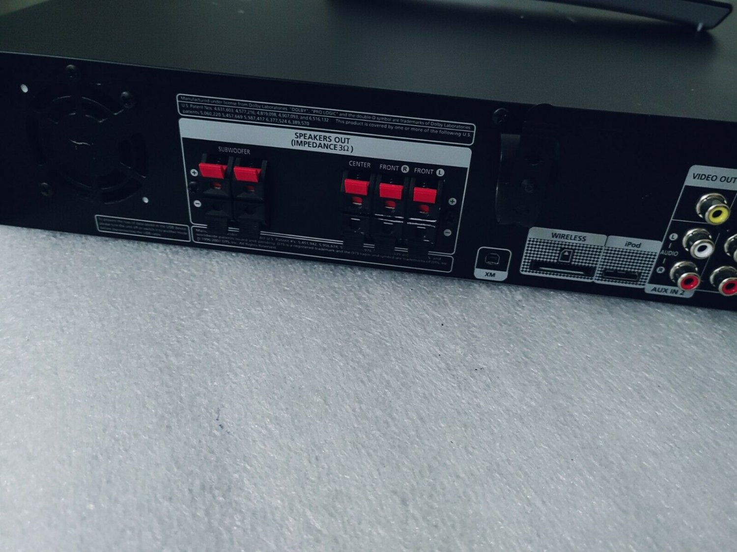 ⭐Samsung 5DVD/CD AM/FM 5.1Ch 1200W HDMI XM Home Theater Receiver Amp HTZ512XAA⭐