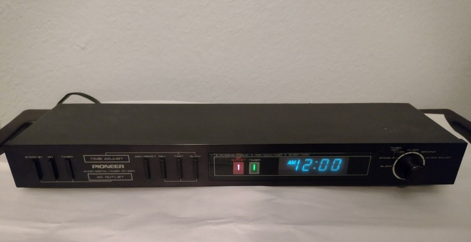 &acirc;&shy;�Pioneer Audio Digital Timer Programmable Timer Made In Japan DT-560&acirc;&shy;�