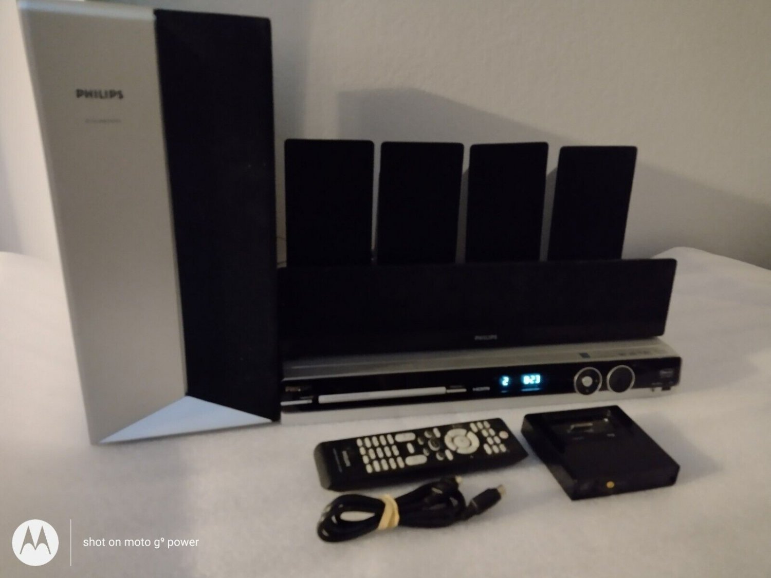 ⭐Philips DVD/CD 5.1Ch 1000W FM/AM HDMI DIVX Ultra Home Theater Amp HTS3544⭐