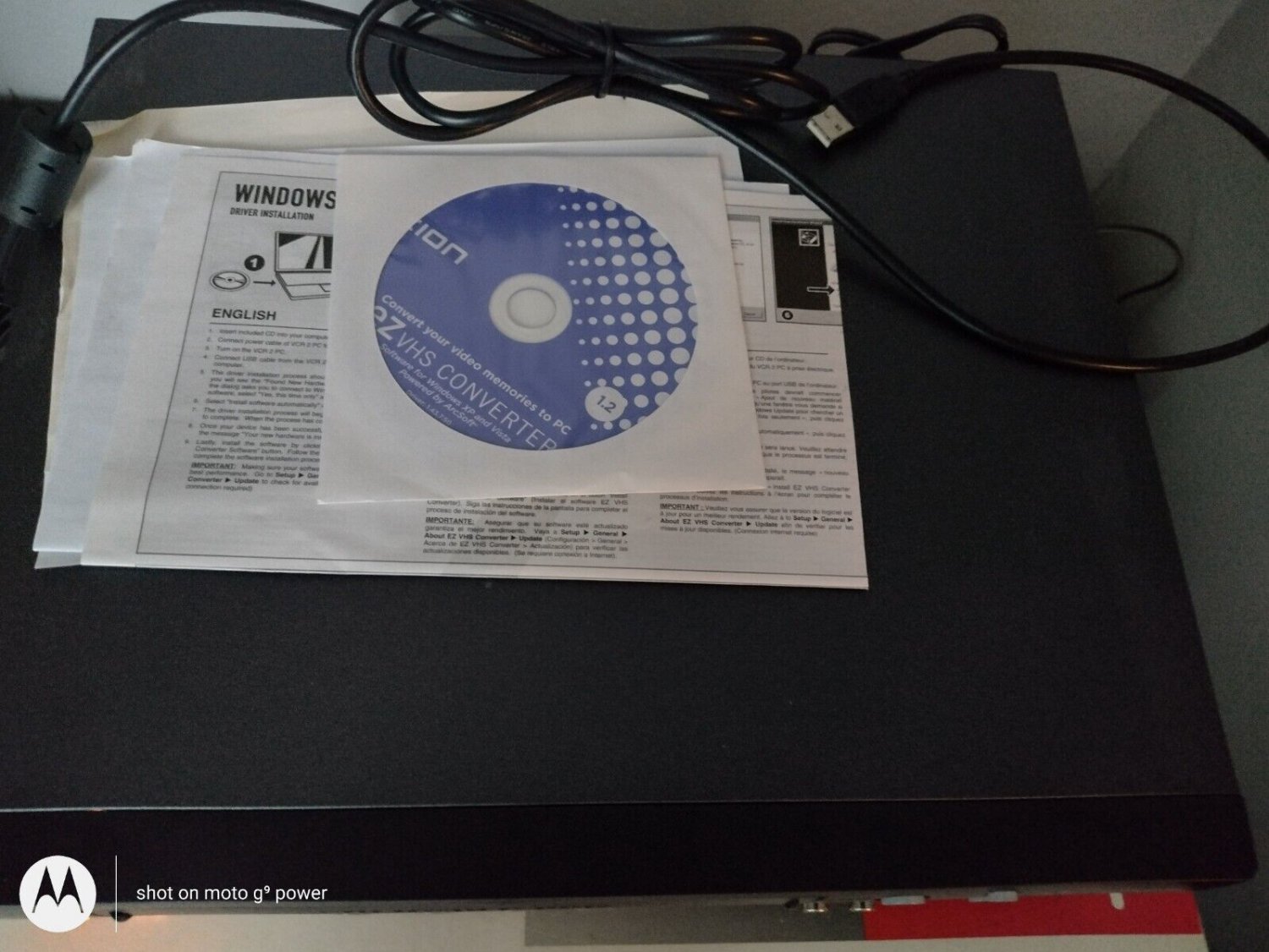 ⭐ION VCR 2 PC USB VHS Video to Computer Conversion System Digital Transfer⭐