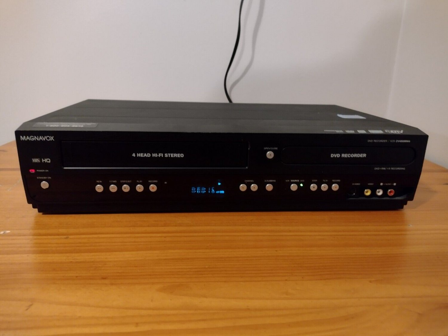 magnavox vhs to dvd recorder instructions