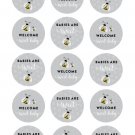 BABIES ARE SWEET GENDER REVEAL CUPCAKE TOPPERS