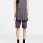 DKNY Shirt With Pleated Panel Top Wool
