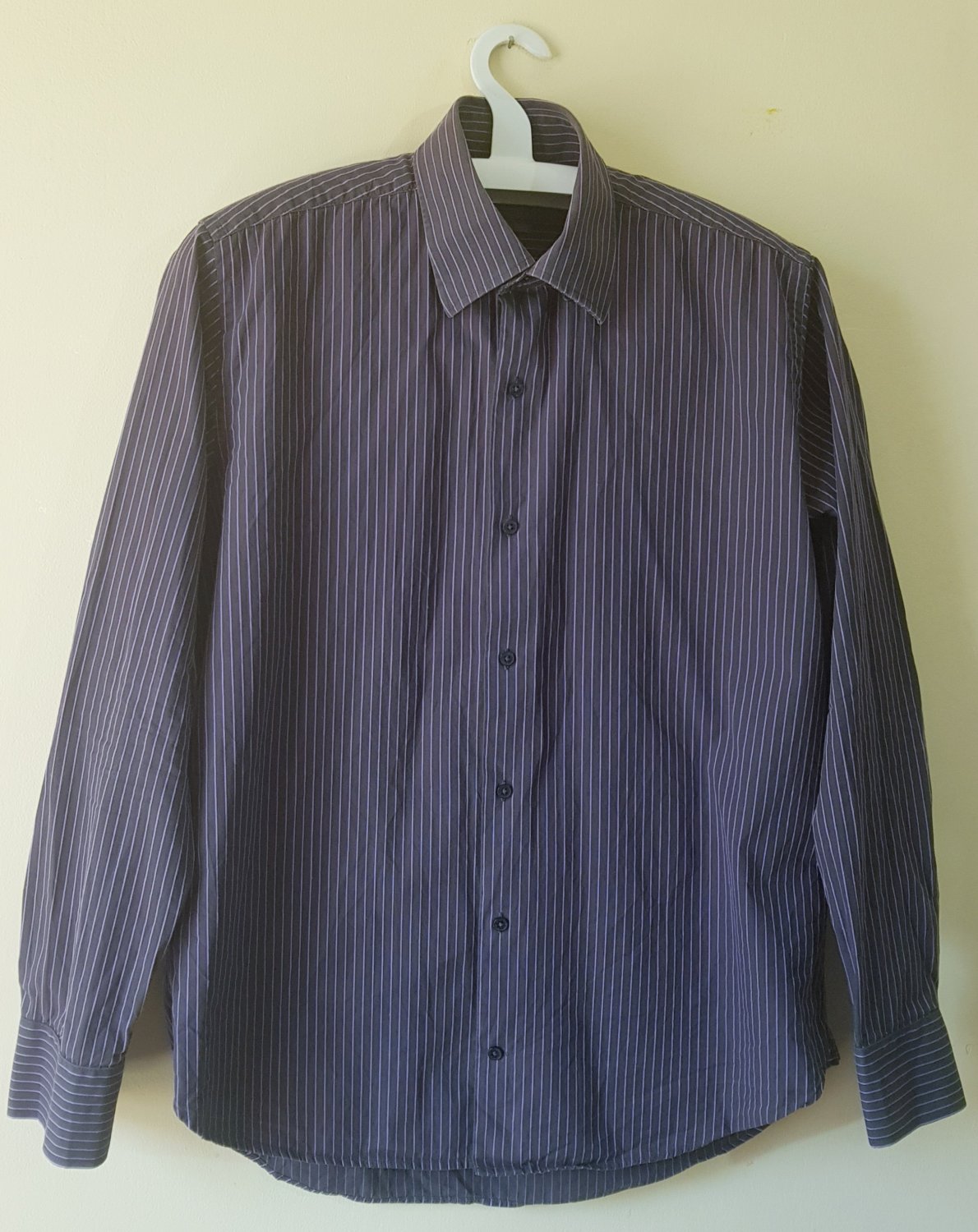 Givenchy striped purple shirt