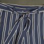 Maje 7/8 striped blue navy pants SS19