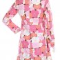 Anna Sui floral coat flowers