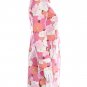 Anna Sui floral coat flowers