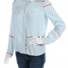 Tara Jarmon viscose shirt Blue, white