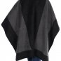 Woolrich grey black cardigan One size