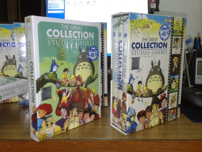 The Great Collection Of Studio Ghibli 14 Movies 5 Dvd
