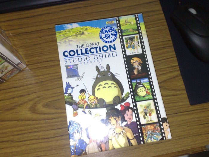 The Great Collection of Studio Ghibli (14 movies 5 DVD)
