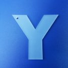 Alphabet (Y) Acrylic Blank 3"