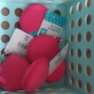 Ht. Pink Ear bud/Face Mask Holder