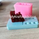 Domino Mexican Train Silicone Mold