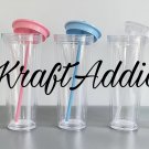 24oz. Acrylic Snow Globe SB Dupe Tumbler