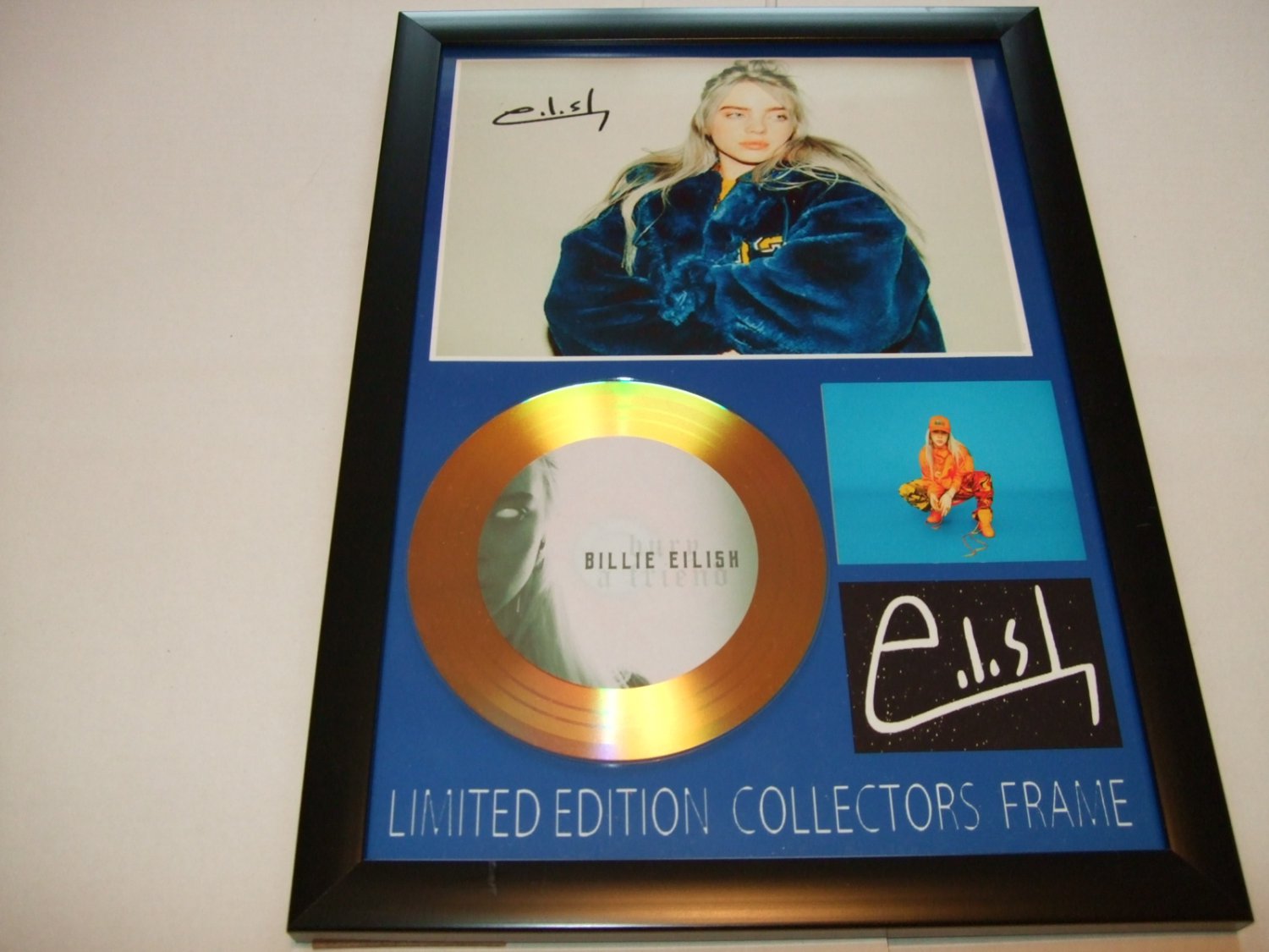 billie  eilish  signed disc