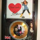 demi lovato  signed disc
