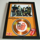rolling stones  signed disc
