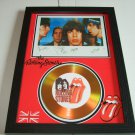 rolling stones  signed disc