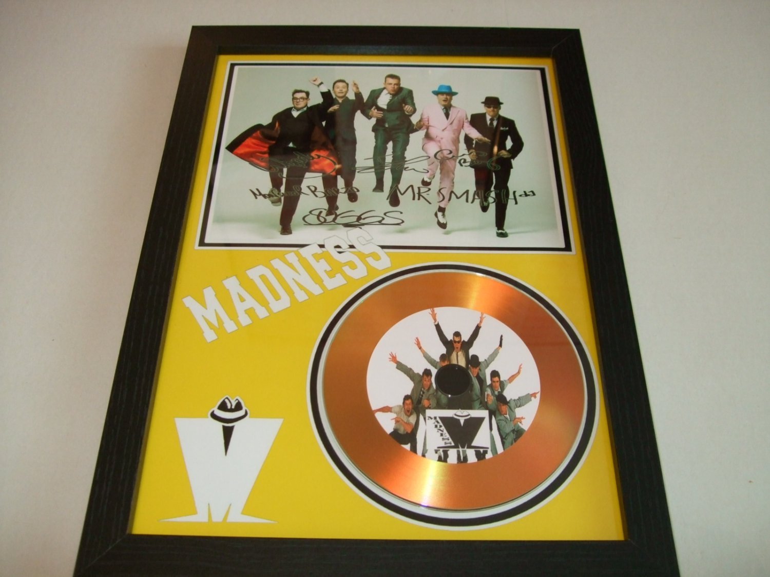 MADNESS    signed disc