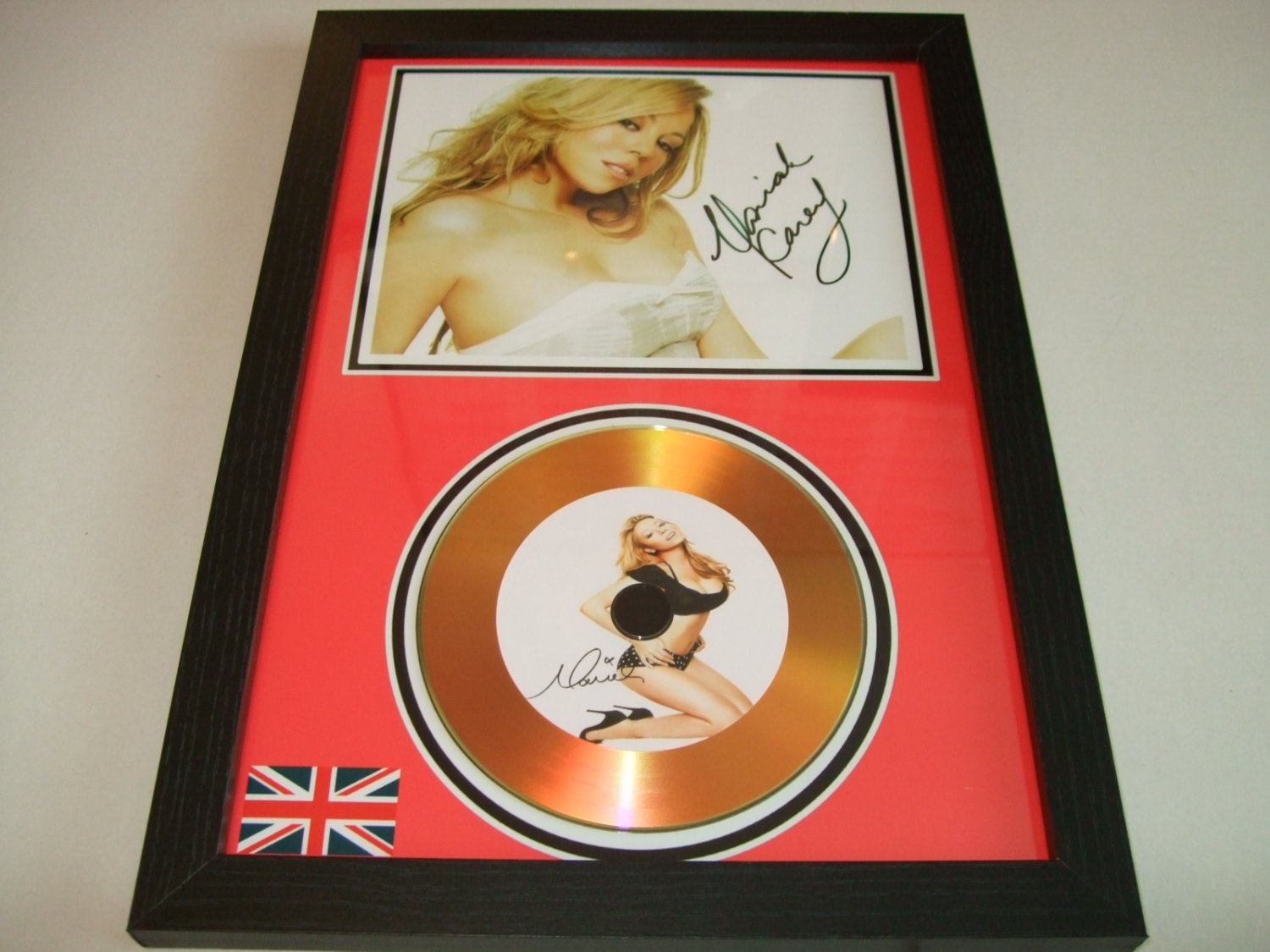 mariah carey    signed disc