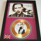 marilyn manson  signed disc
