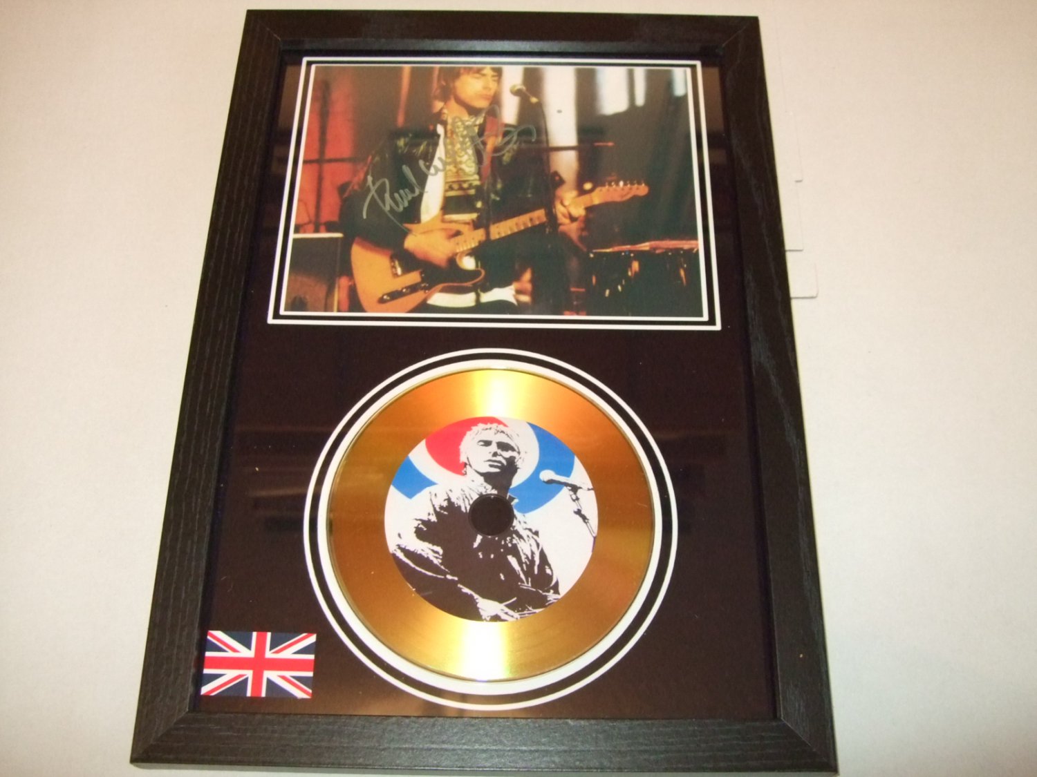 paul weller  signed disc