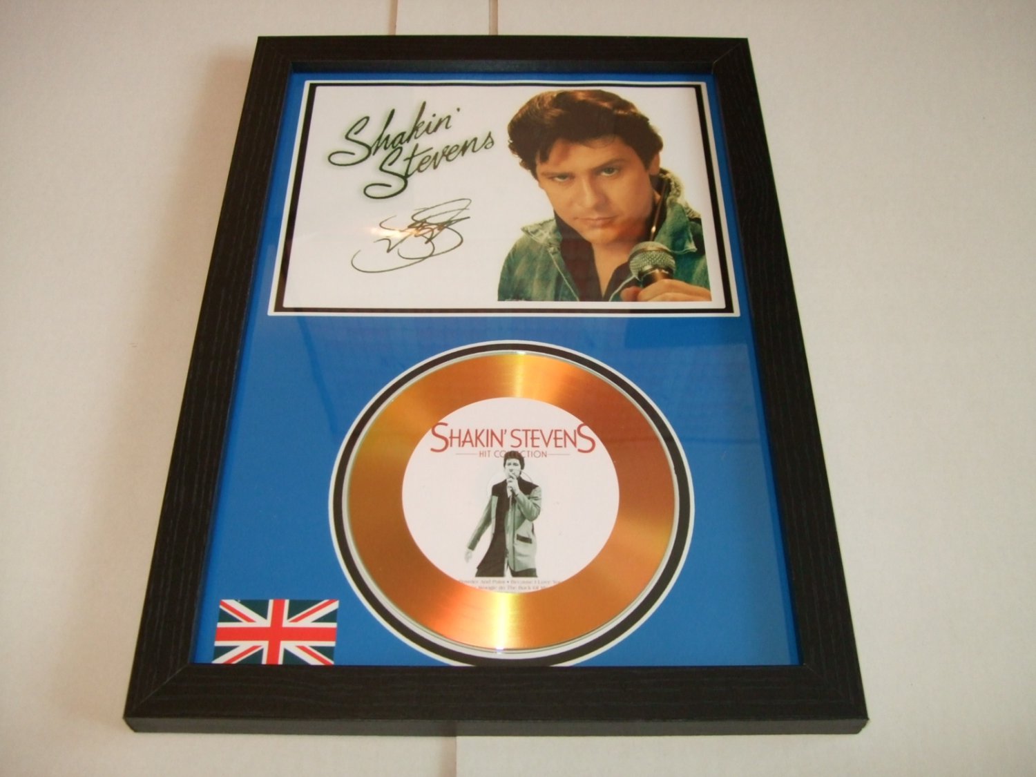 shakin stevens  signed disc
