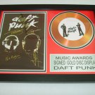 daft punk   signed disc