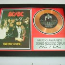 acdc  signed disc