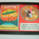 led zeppelin  signed disc