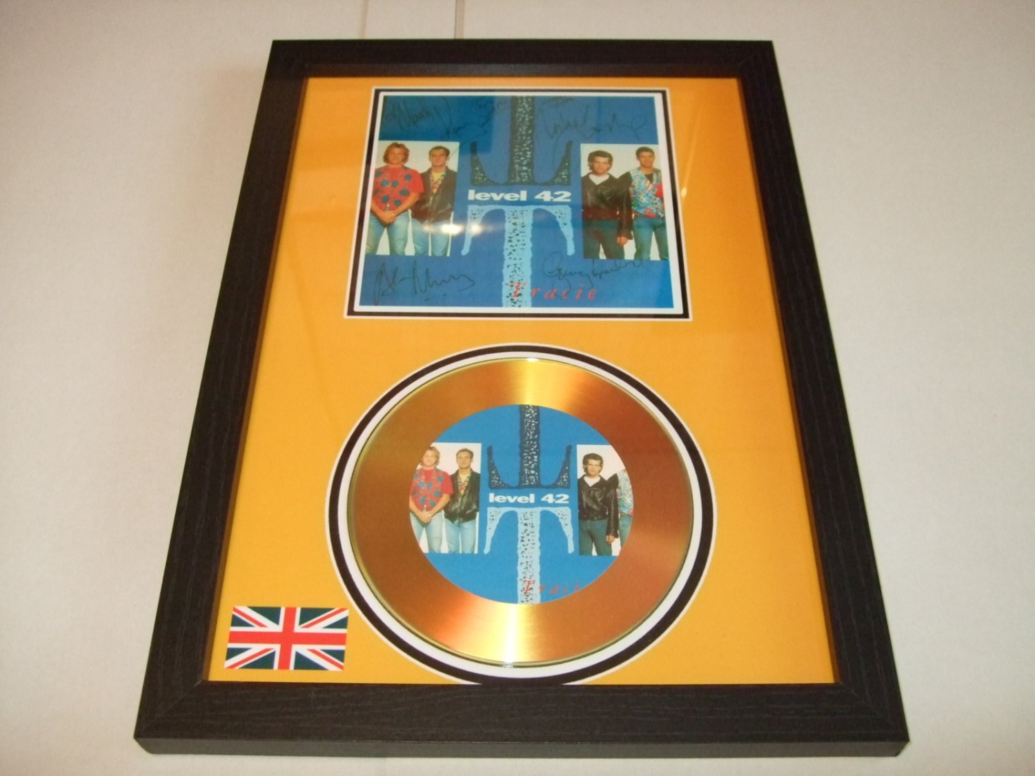 level 42    signed disc