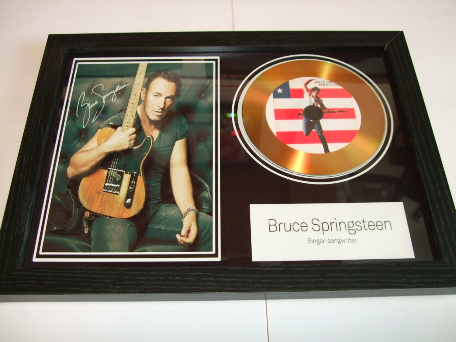 bruce springsteen   signed disc