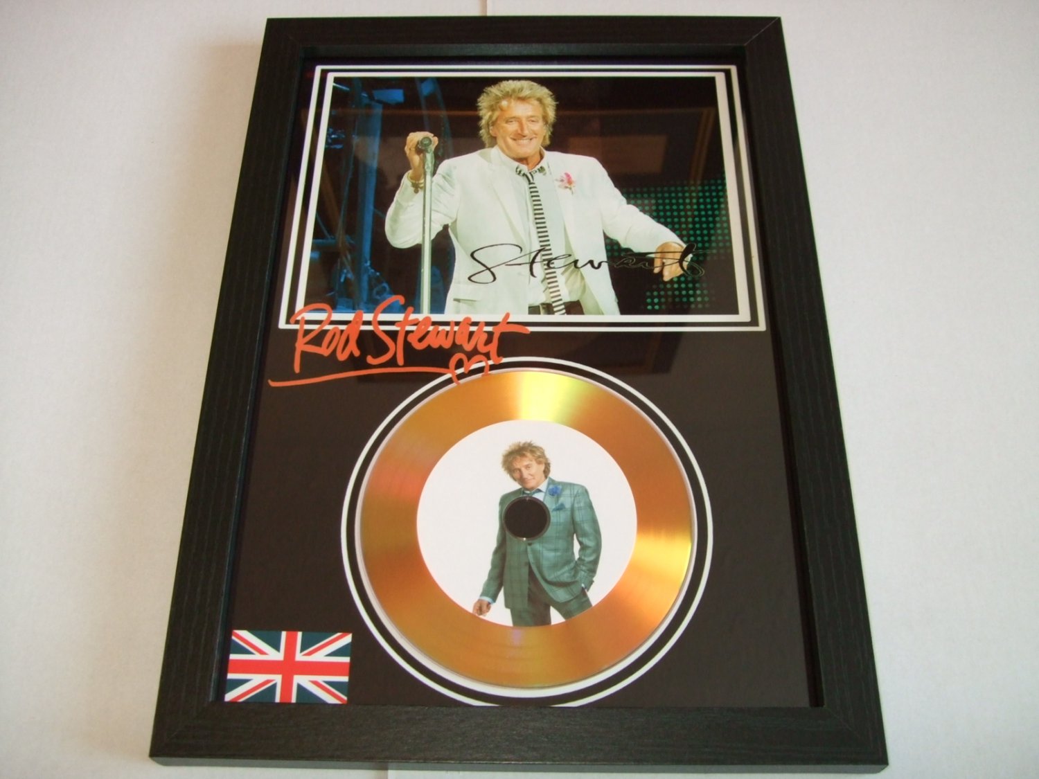 rod stewart signed disc
