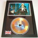 barry manilow  signed disc