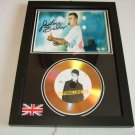 justin bieber  signed disc