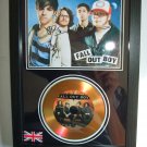 fall out boys  signed disc