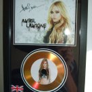 avril lavigne  signed disc