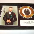 michael buble    signed disc