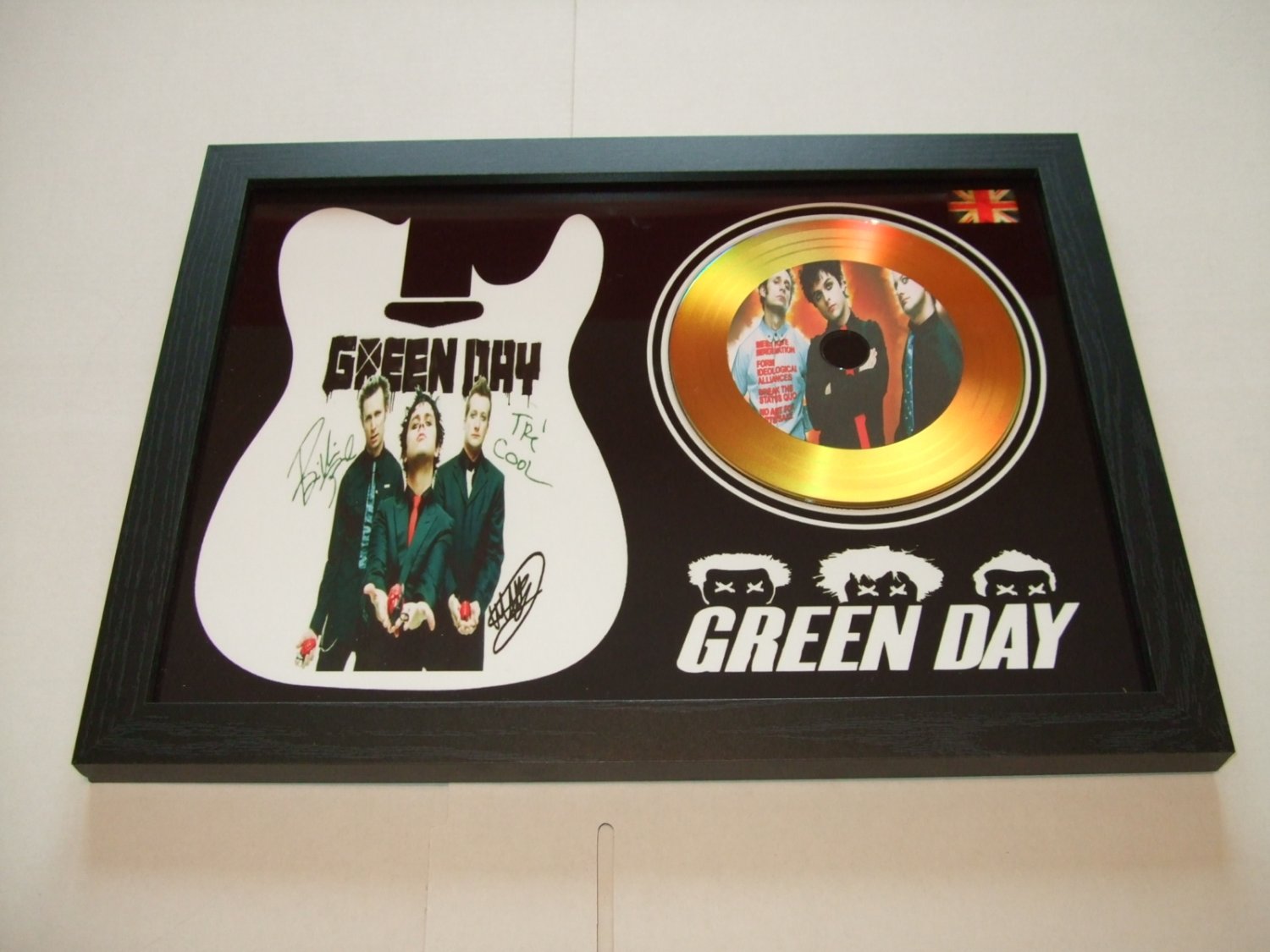 green day  signed disc